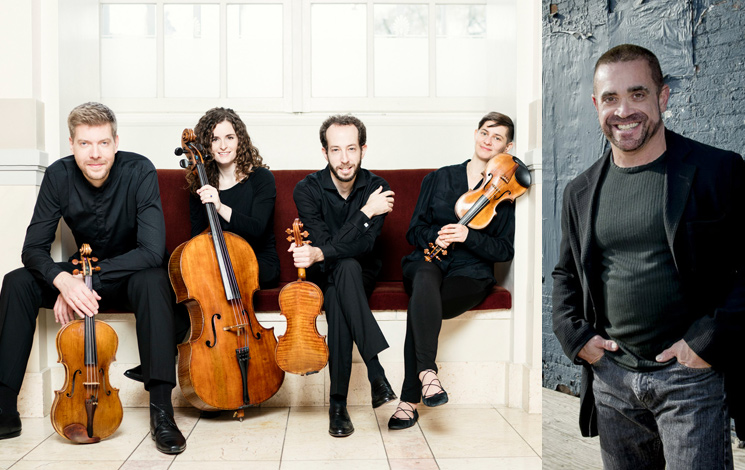 Ariel Quartet and Anthony de Mare